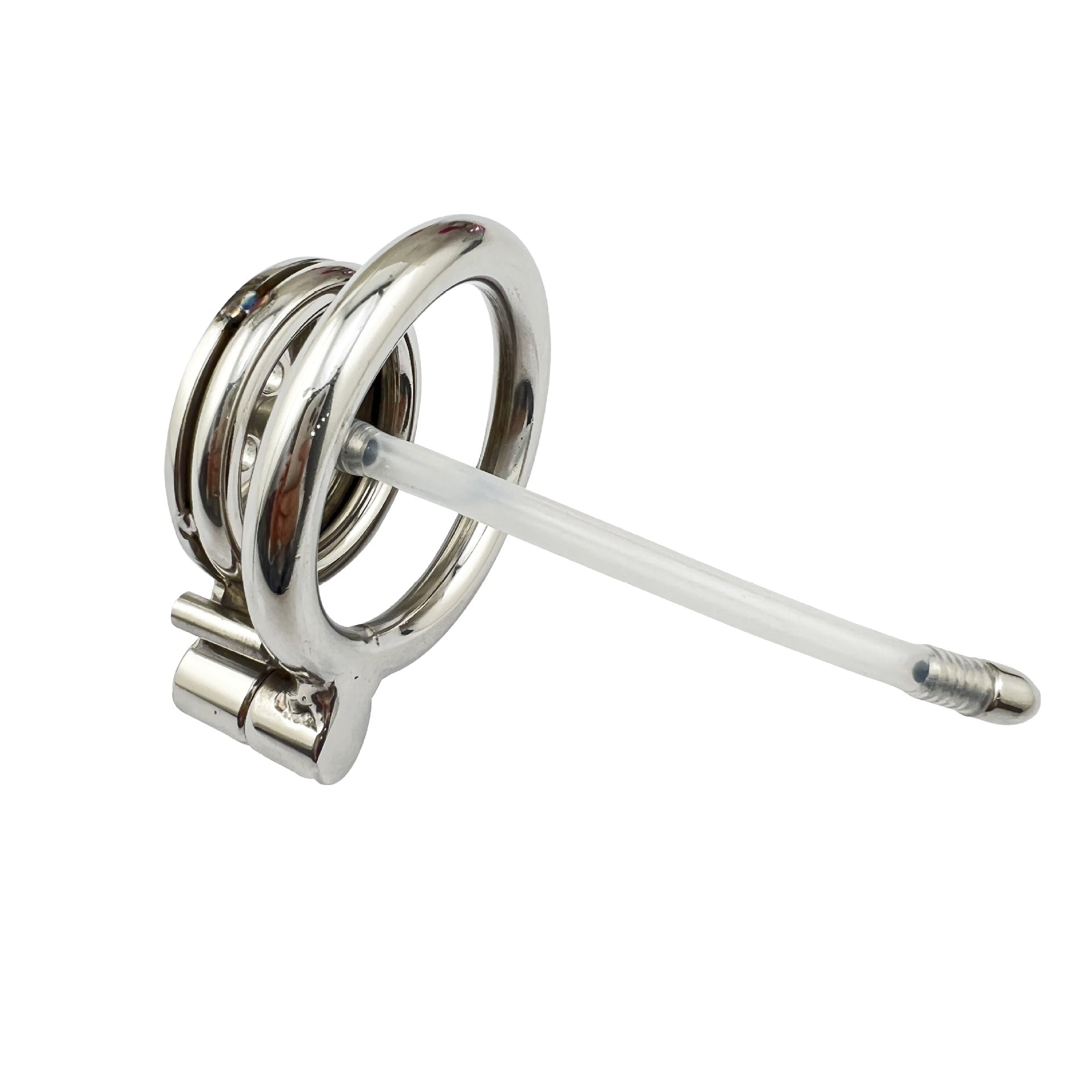 Metal Male Chastity Cage with Bird Cage Lock