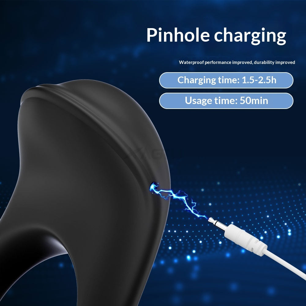 Silicone Vibrating Penis Ring – 9 Modes