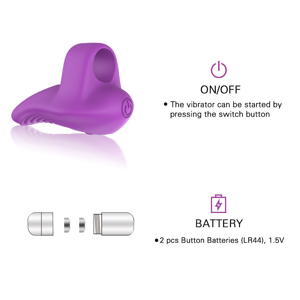 Finger Sleeve & Bullet Vibrator Set – Couples Flirting Toy