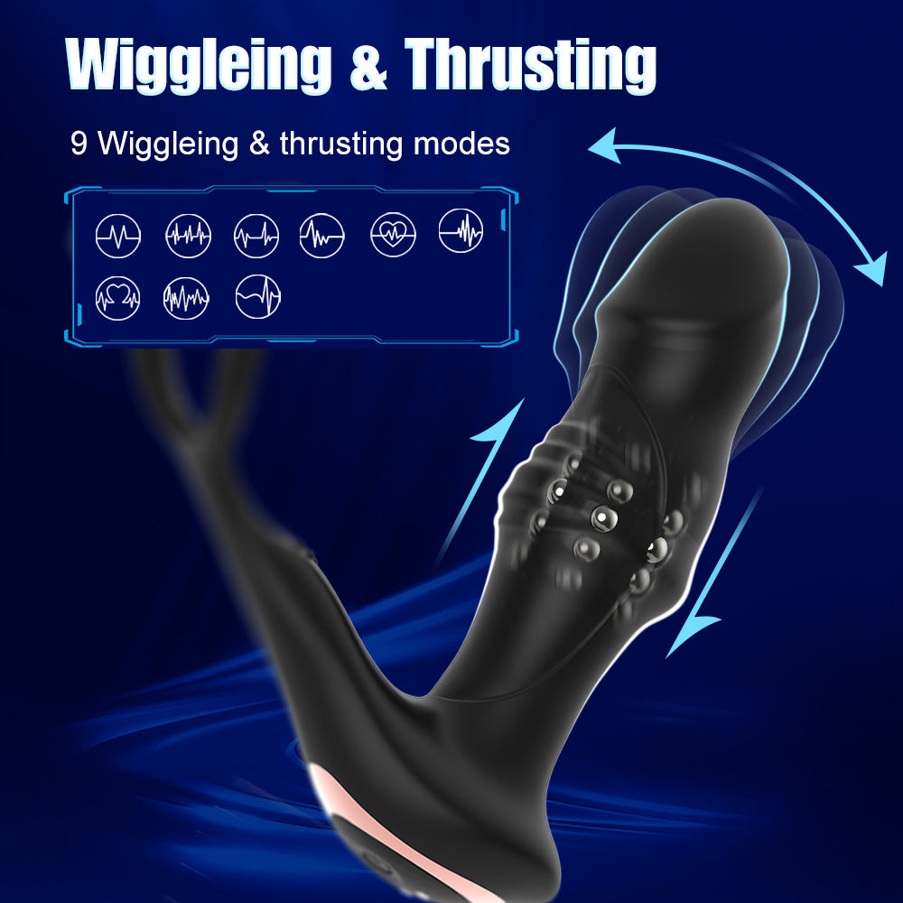 10-Speed Peristaltic Prostate Massager