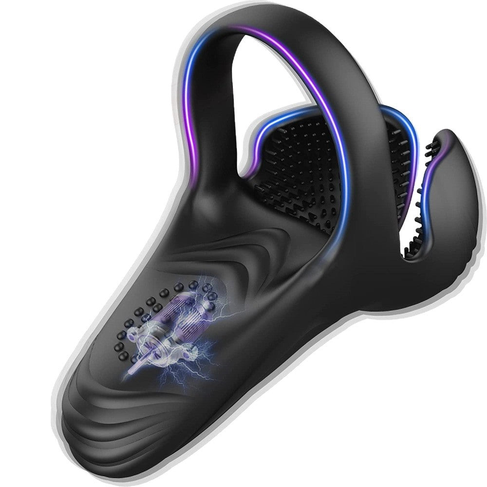 Rechargeable Vibrating Cock Ring – Remote Control