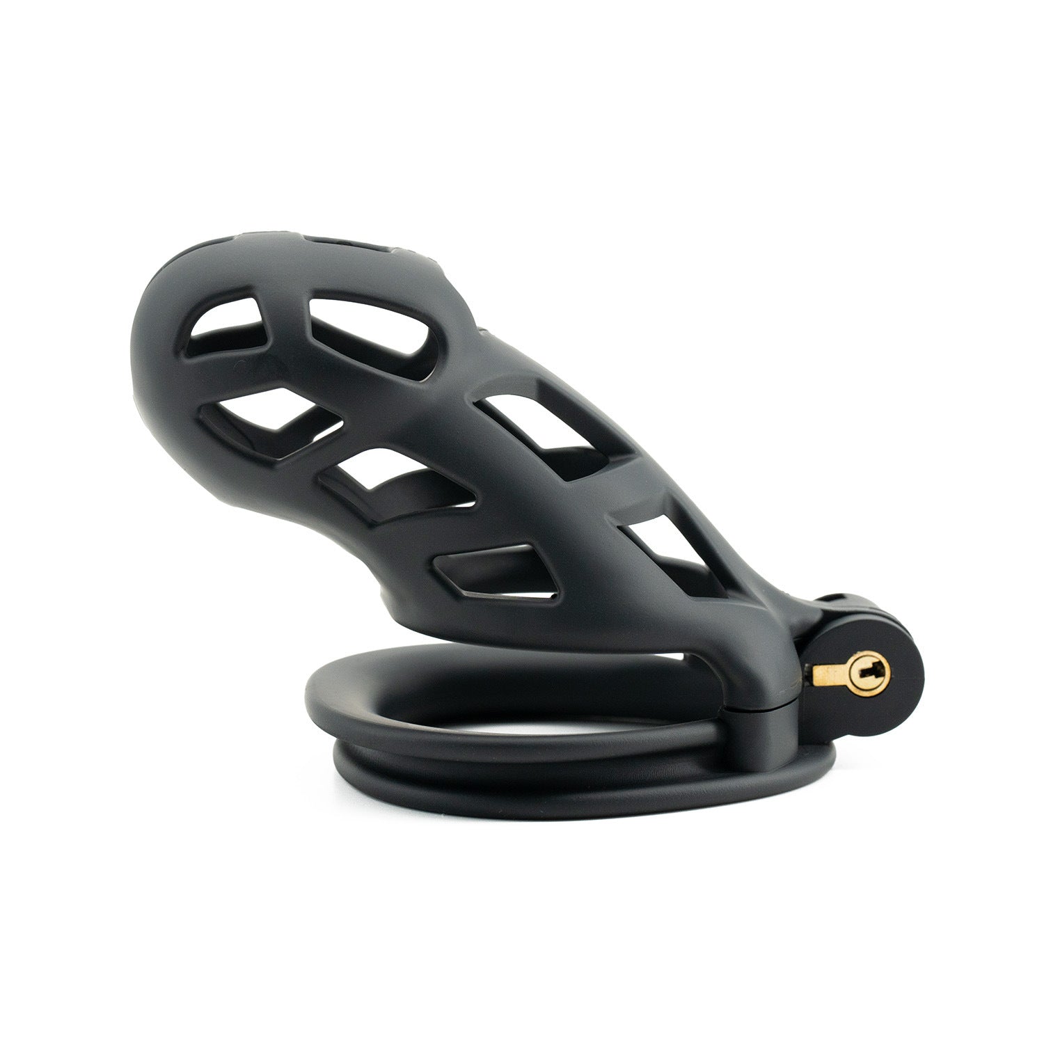 Lightweight Male Chastity Cage with Locking Ring