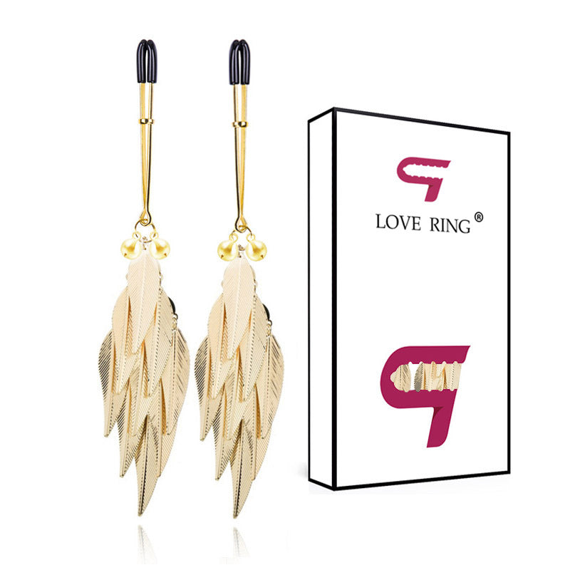 Metal Breast Clip Champagne Gold