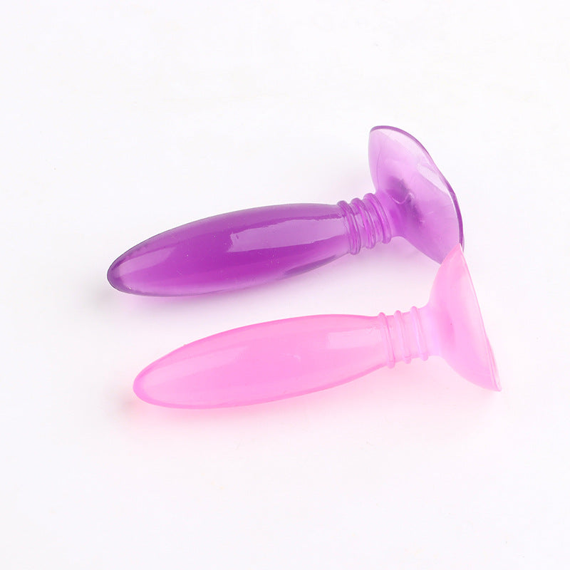 Bullet Butt Plug Silicone Back Court Men And Women
