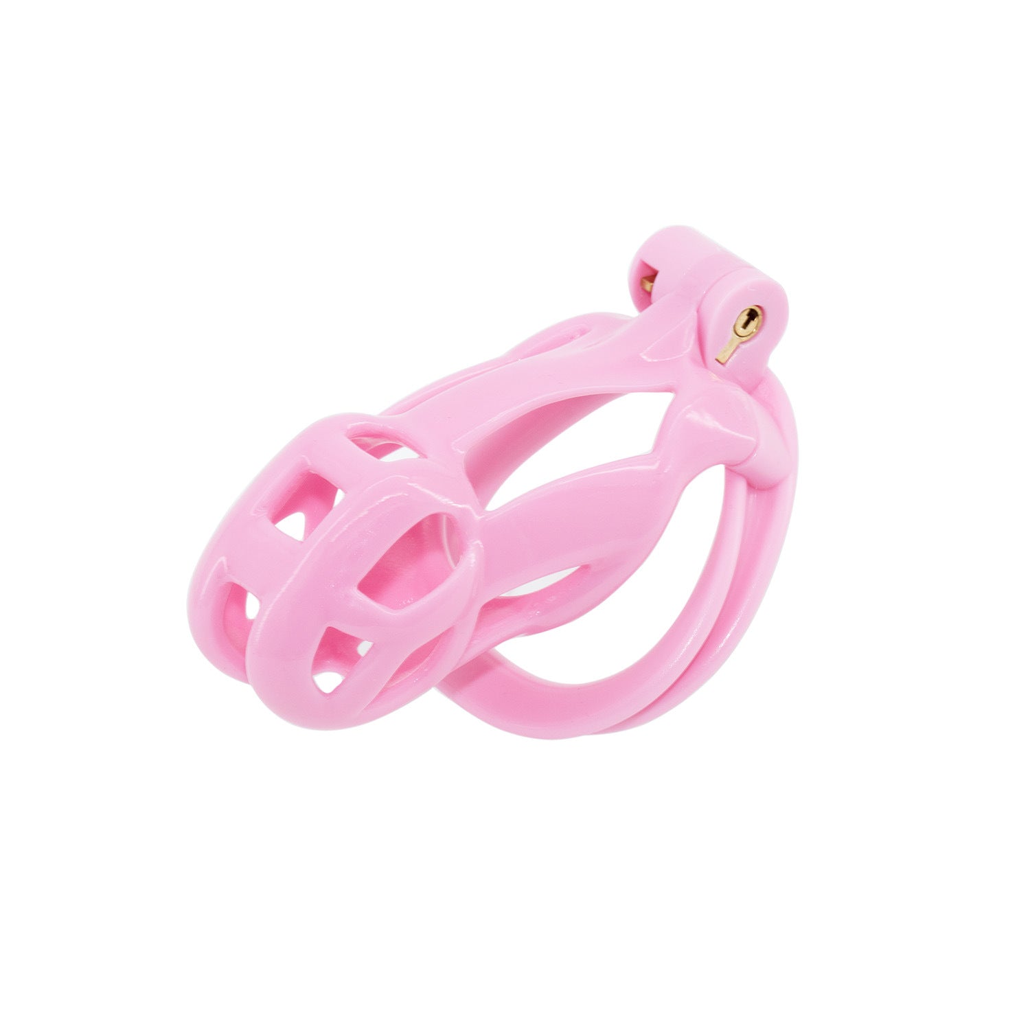 Lightweight Male Chastity Cage with Locking Ring