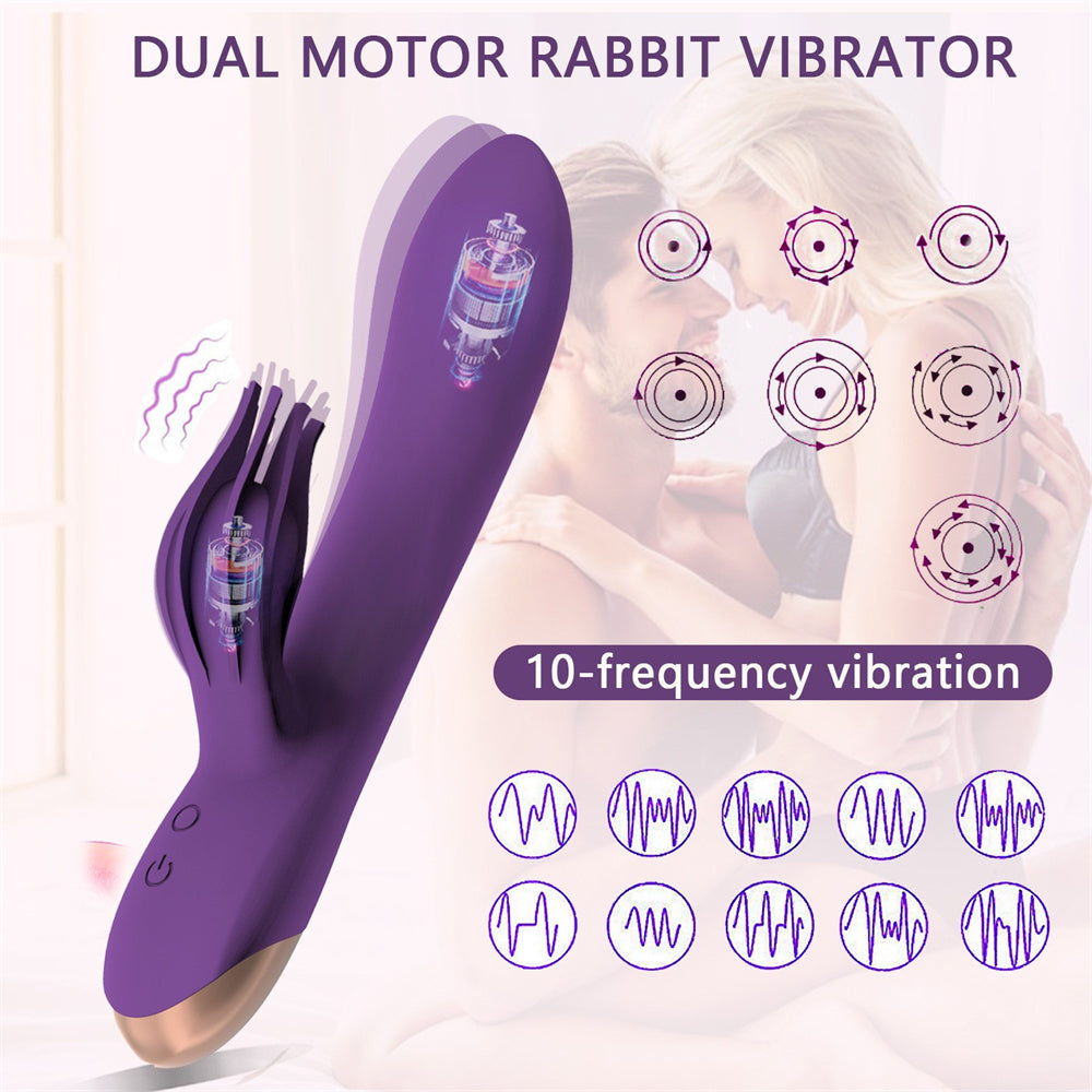 Female Vibrator with 10 Vibration Modes