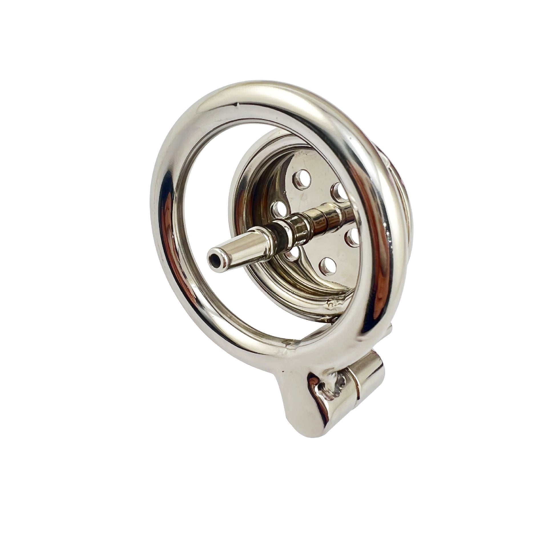 Metal Male Chastity Cage with Bird Cage Lock