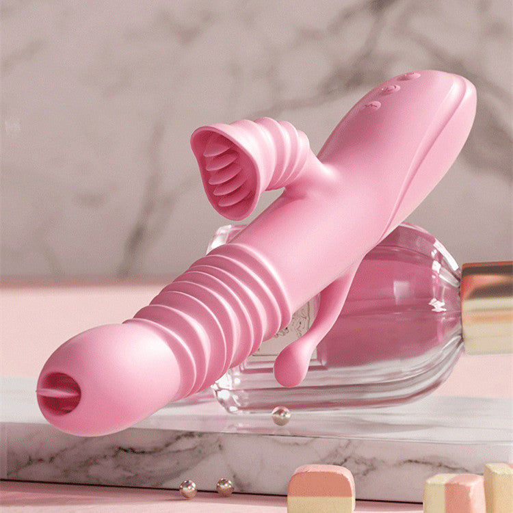 Floating Wave Core Vibrating Silicone Toy for Women