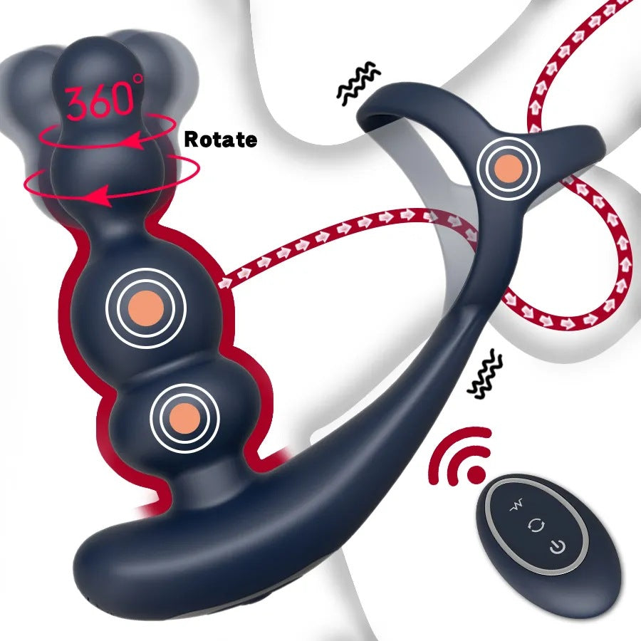 Dual-Control Prostate Massager