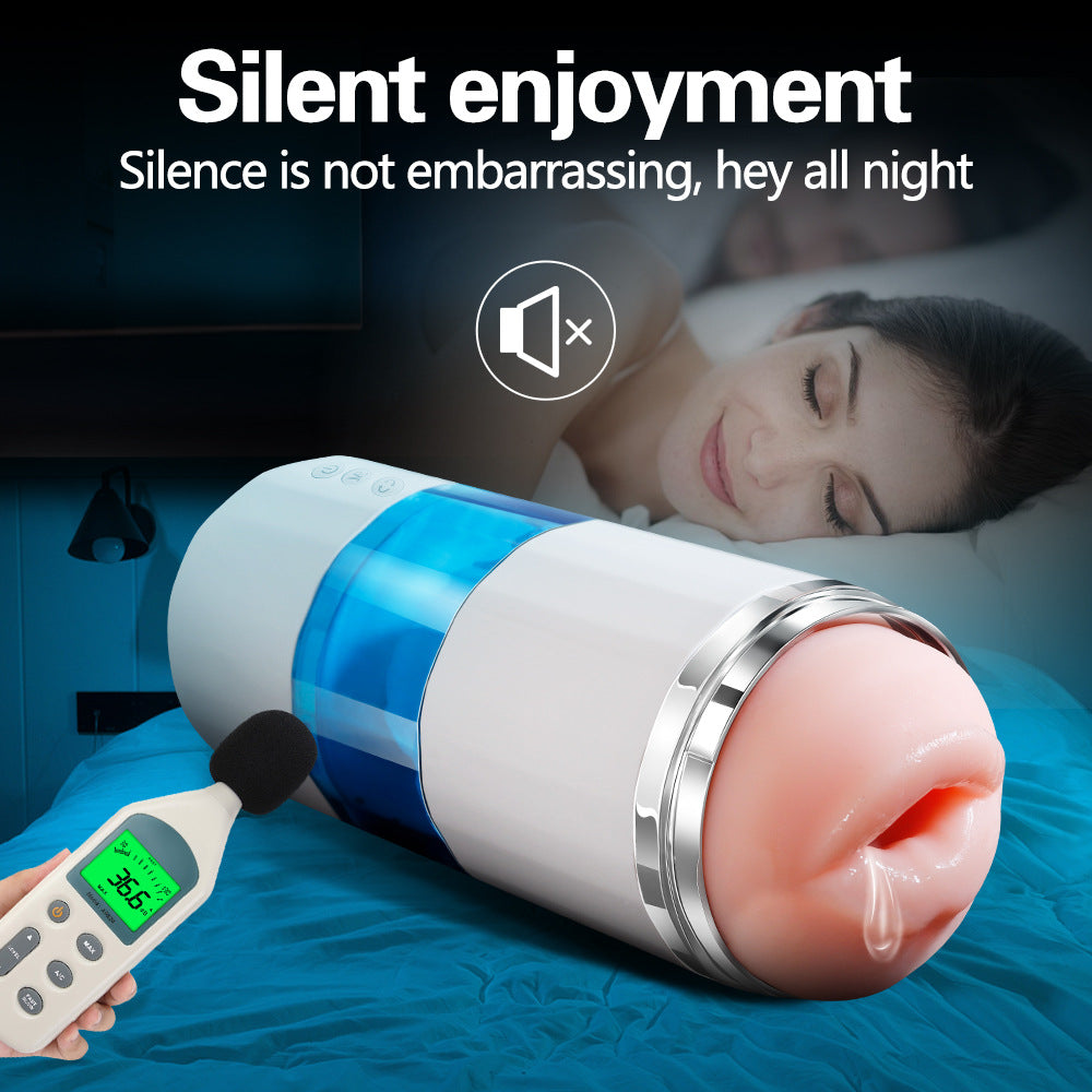 Automatic Rotating Vibrating Stroker Cup for Men