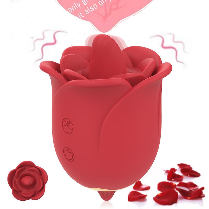Rose Telescopic Massage Vibrator