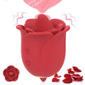 Rose Telescopic Massage Vibrator