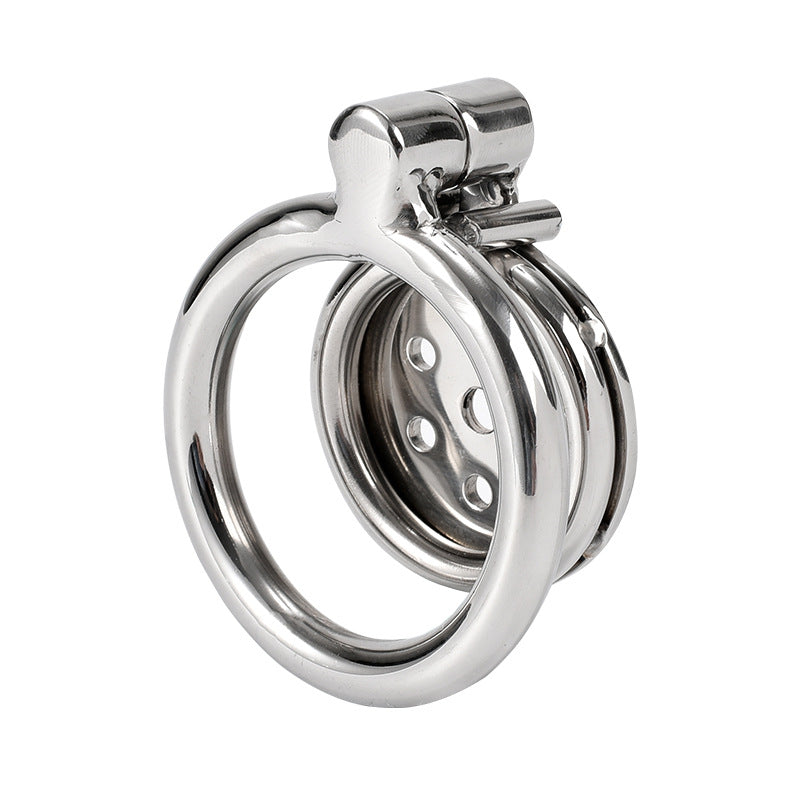 Metal Male Chastity Cage with Bird Cage Lock