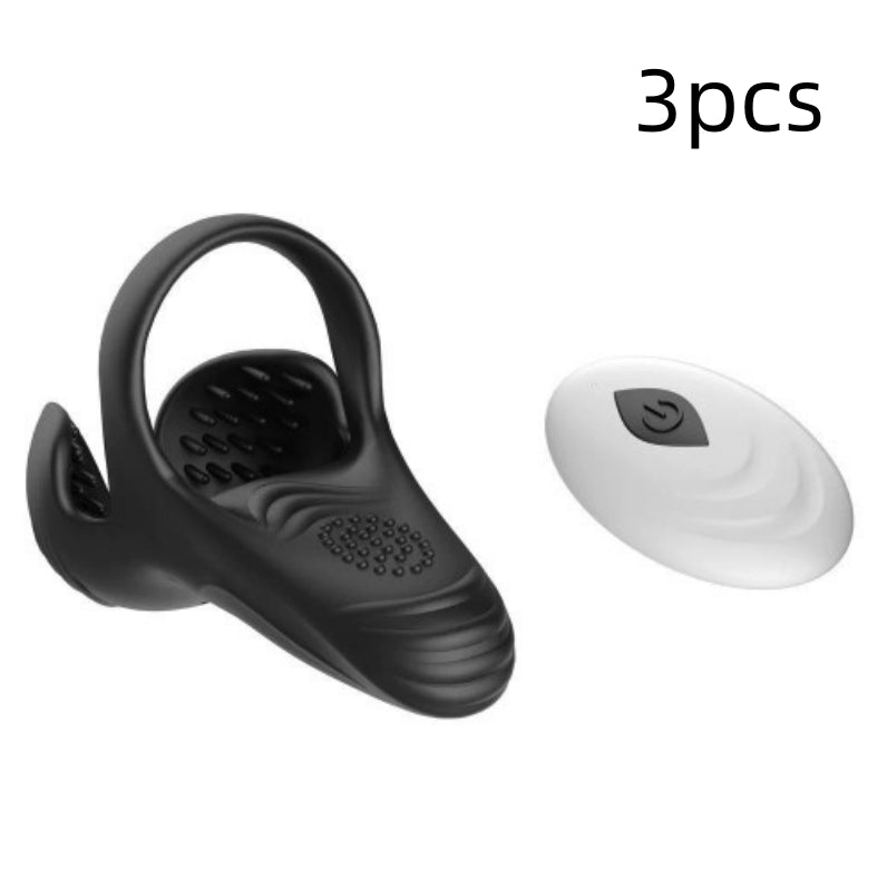 Rechargeable Vibrating Cock Ring – Remote Control